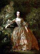Francois Boucher Madame de Pompadour oil painting reproduction